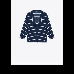 Zara striped blouse